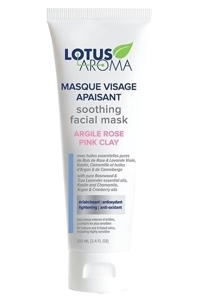 Soothing Facial Mask – Pink Clay