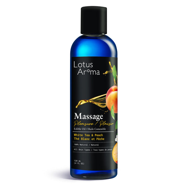 Massage Oil Pleasure White Tea & Peach