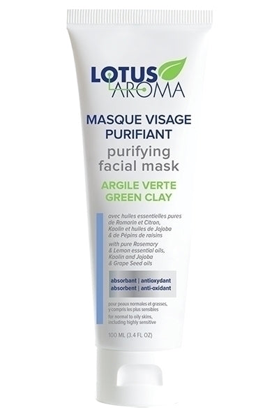 Masque Visage Purifiant – Argile Verte