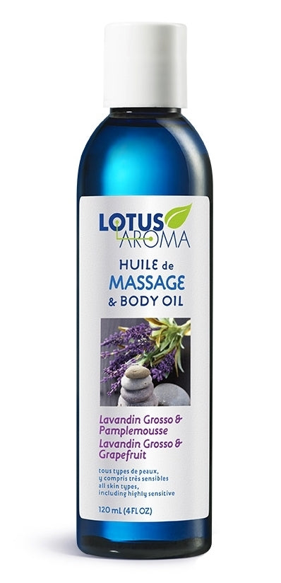 Lavandin Grosso & Grapefruit Massage & Body Oil