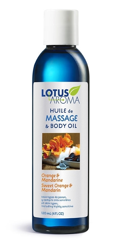 Huile de massage - Orange & Mandarine